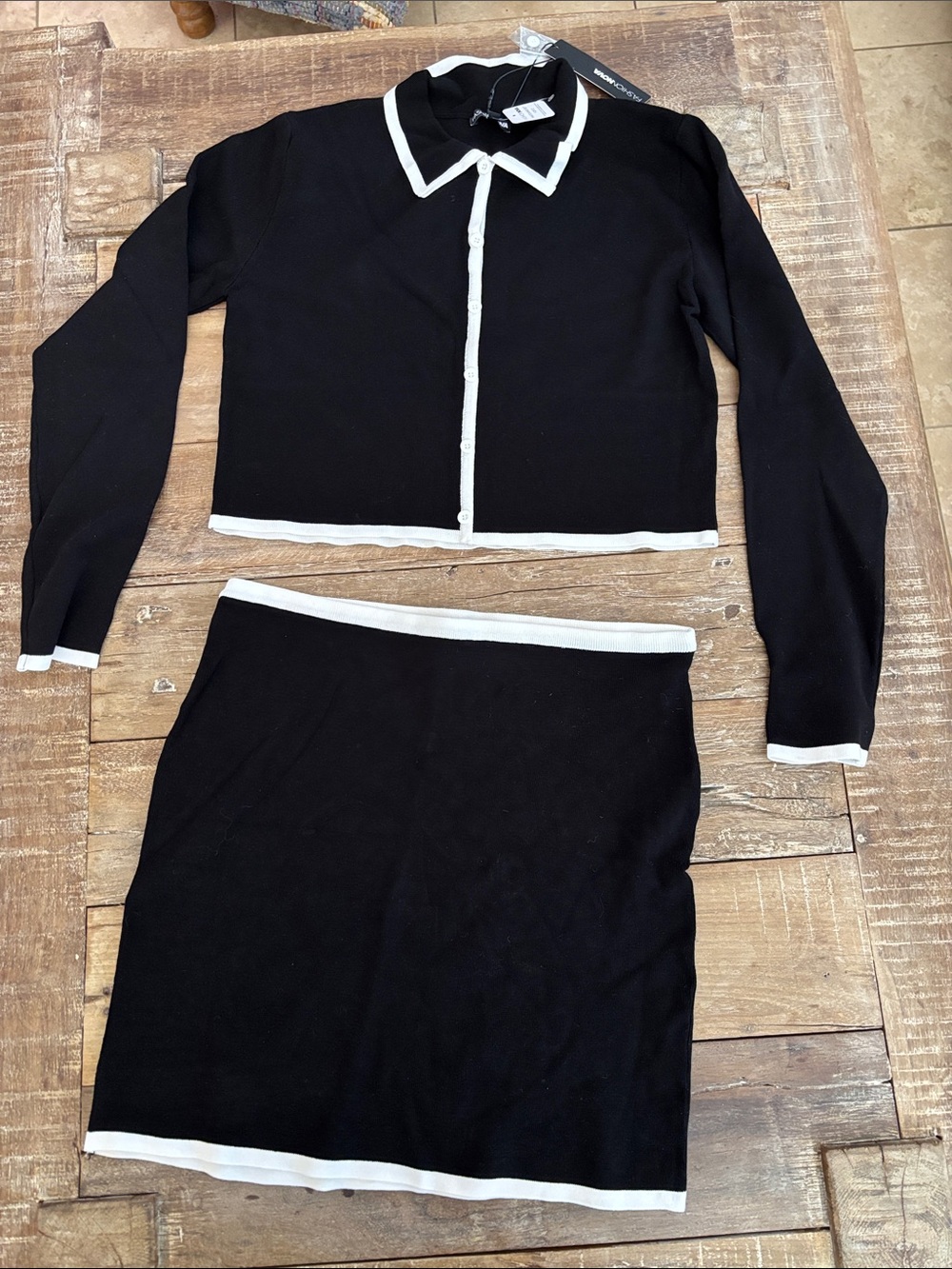 Fashion Nova Sweater Skirt Set NWT